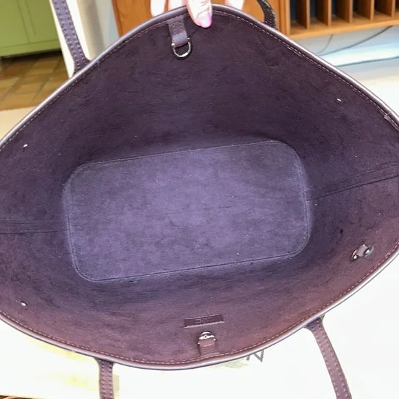 Louis Vuitton Purple Tote Bag without Pouch - Picture 7 of 14